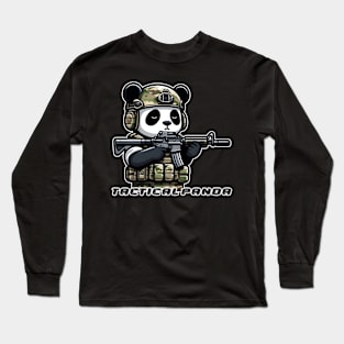 Tactical Panda Long Sleeve T-Shirt